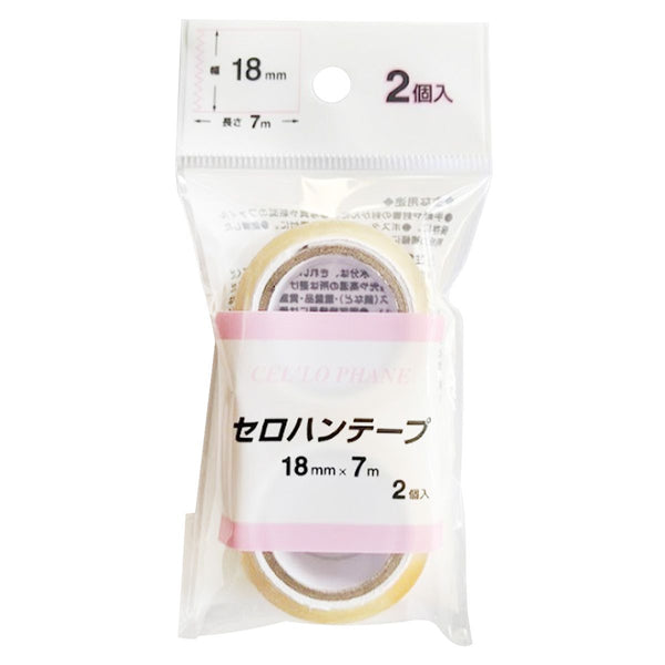 セロハンテープミニ替18mm×7m 2P 352357