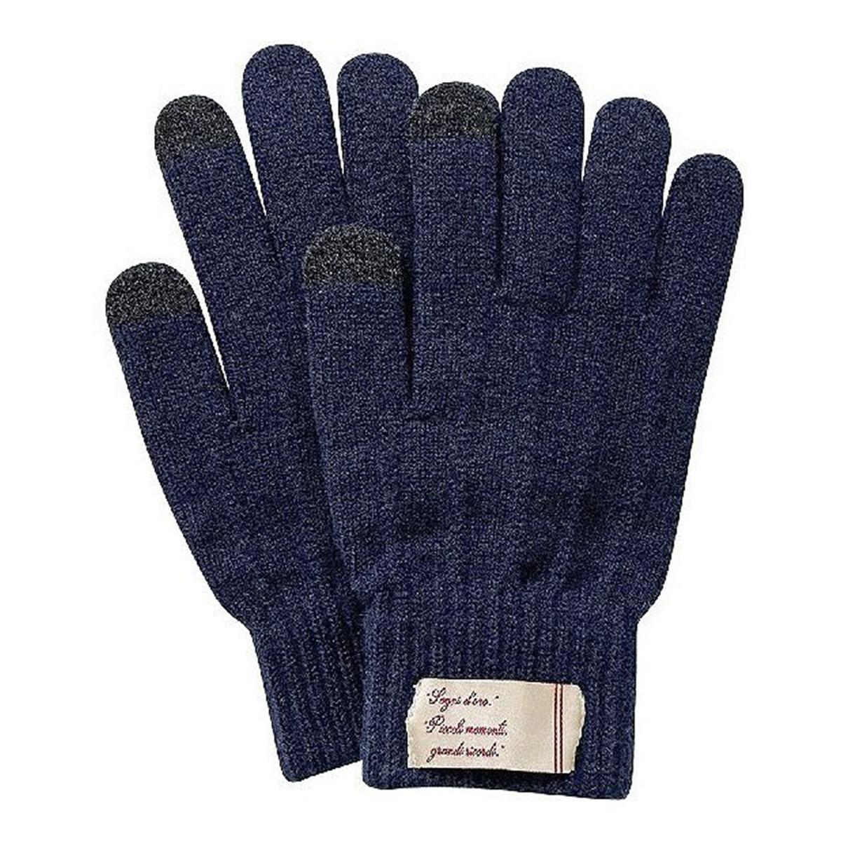 スマホタッチ裏起毛手袋 352400