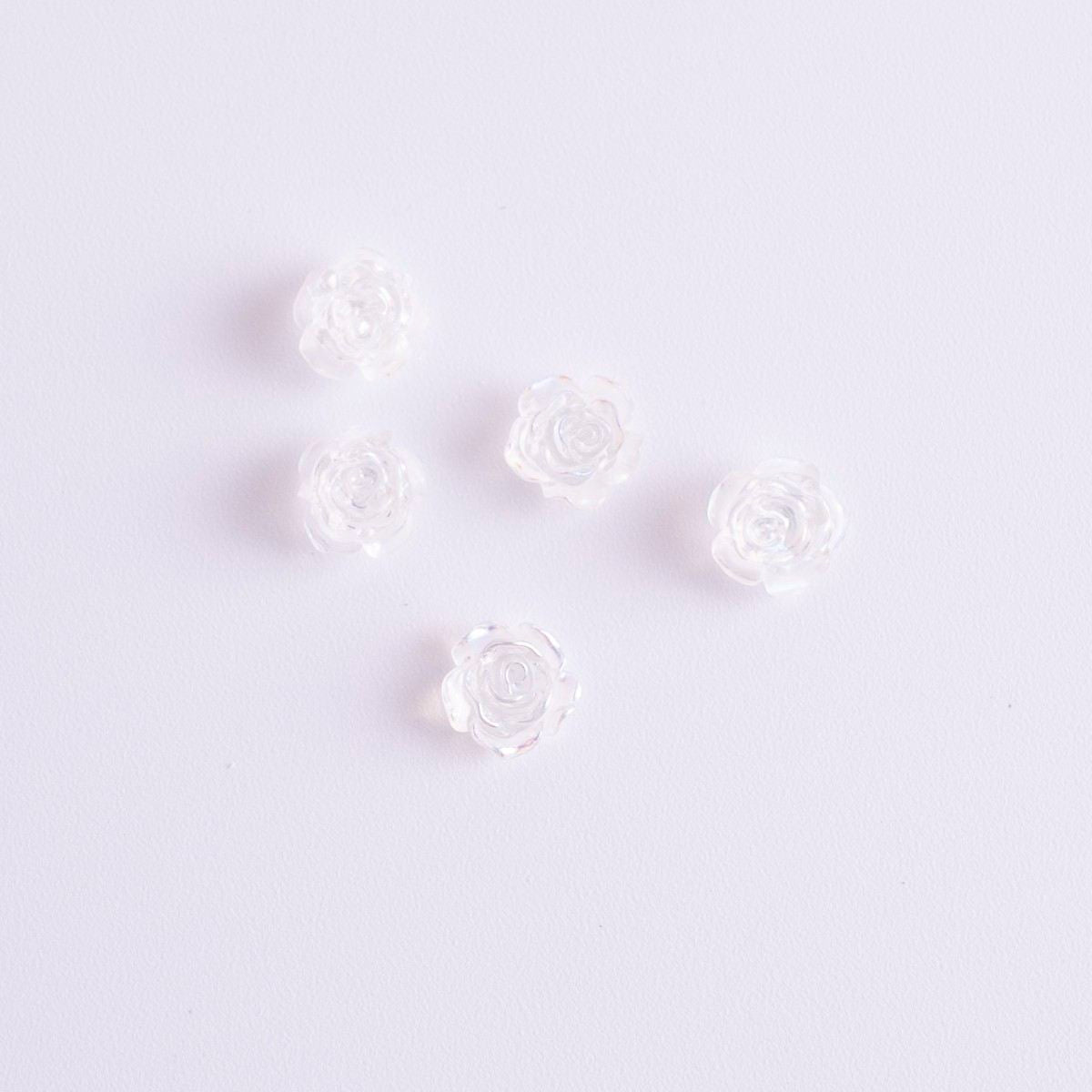 ネイルパーツ C15 チューリップ&ローズ クリア　353304