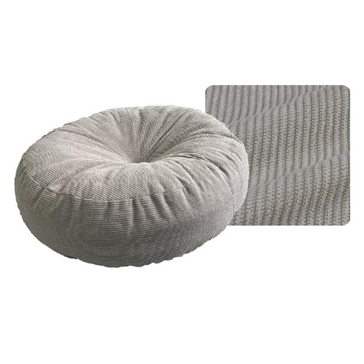 【在庫限り】コーデュロイラウンドクッション  355004
