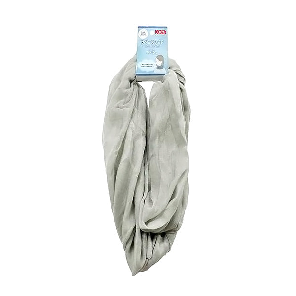 【OUTLET】サマースヌード 夏用 スカーフ 首巻き 75×40cm UV対策 日焼け 　357292