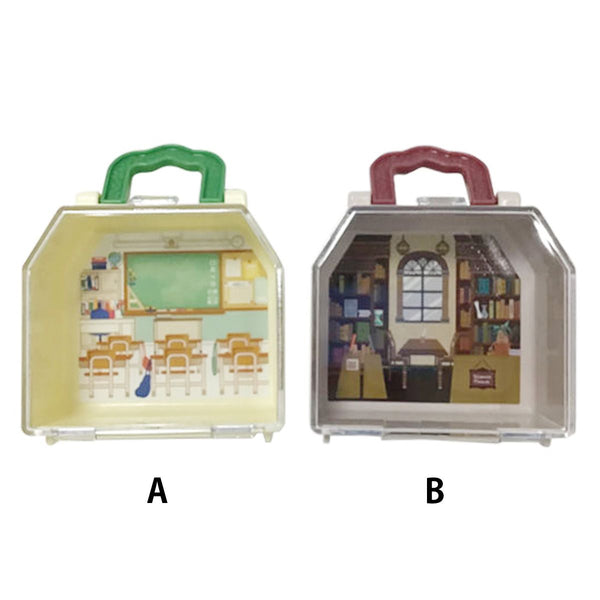 OUTLET】おうち型ケース 学校 358205