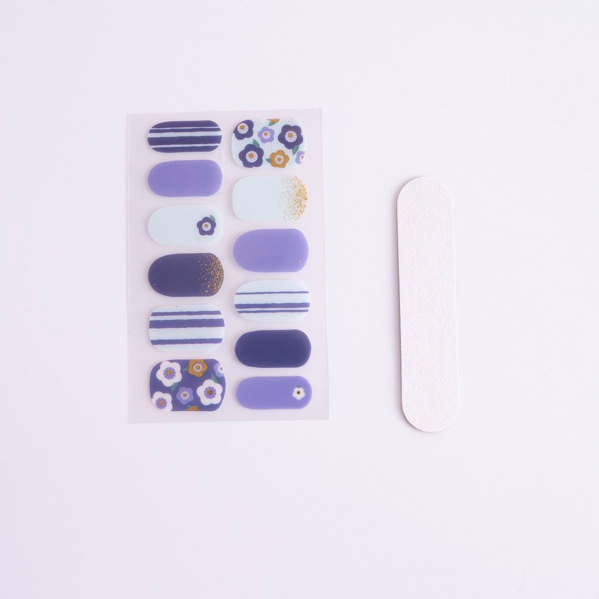 ジェル風ネイルシール/ハンド 和の花　359203