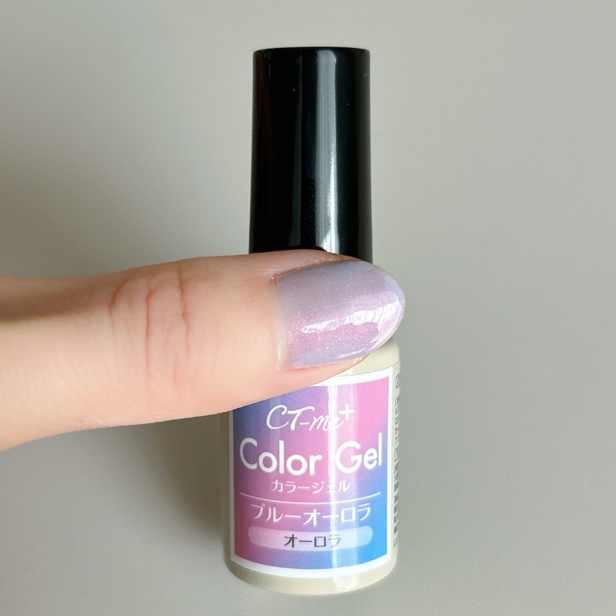 ジェルネイル CTM+カラージェル ブルーオーロラ クレヨンタッチミー