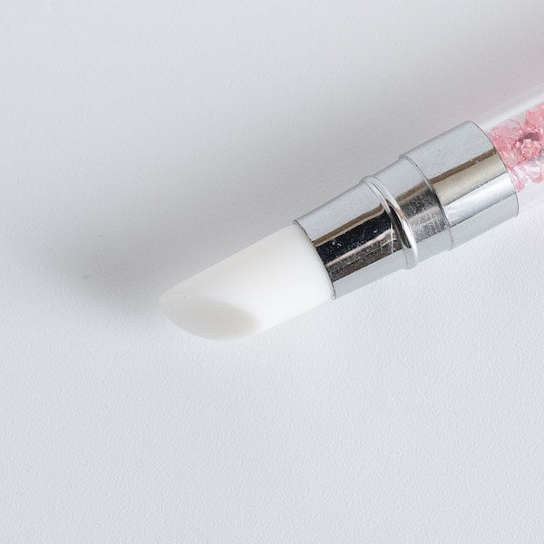 OUTLET】ネイルブラシ 筆 シリコンブラシ ピンク CT-me＋ クレヨン