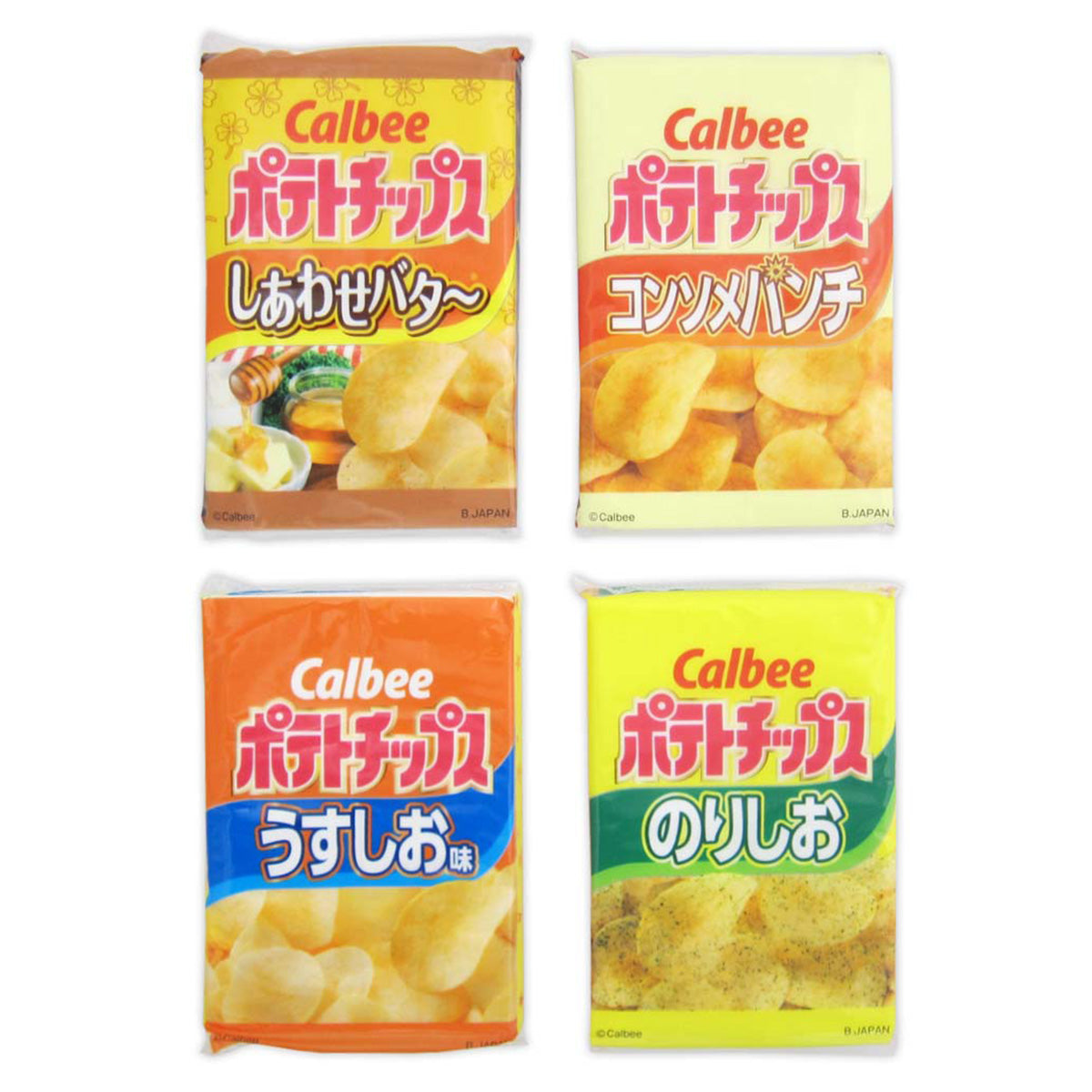 Pティッシュ カルビーポテトチップス 4P 359378