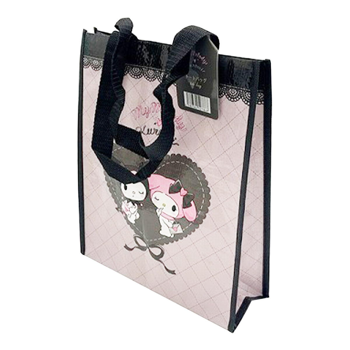 sanrio マイメロクロミ トートバッグタテ型ハートリボン 360661