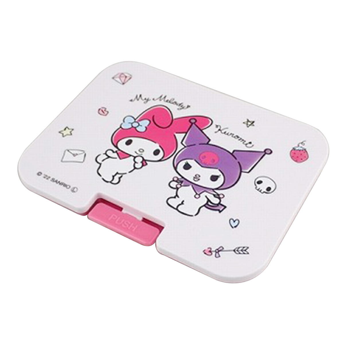 sanrio マイメロクロミ ワンプッシュウェットシートのフタ 360665