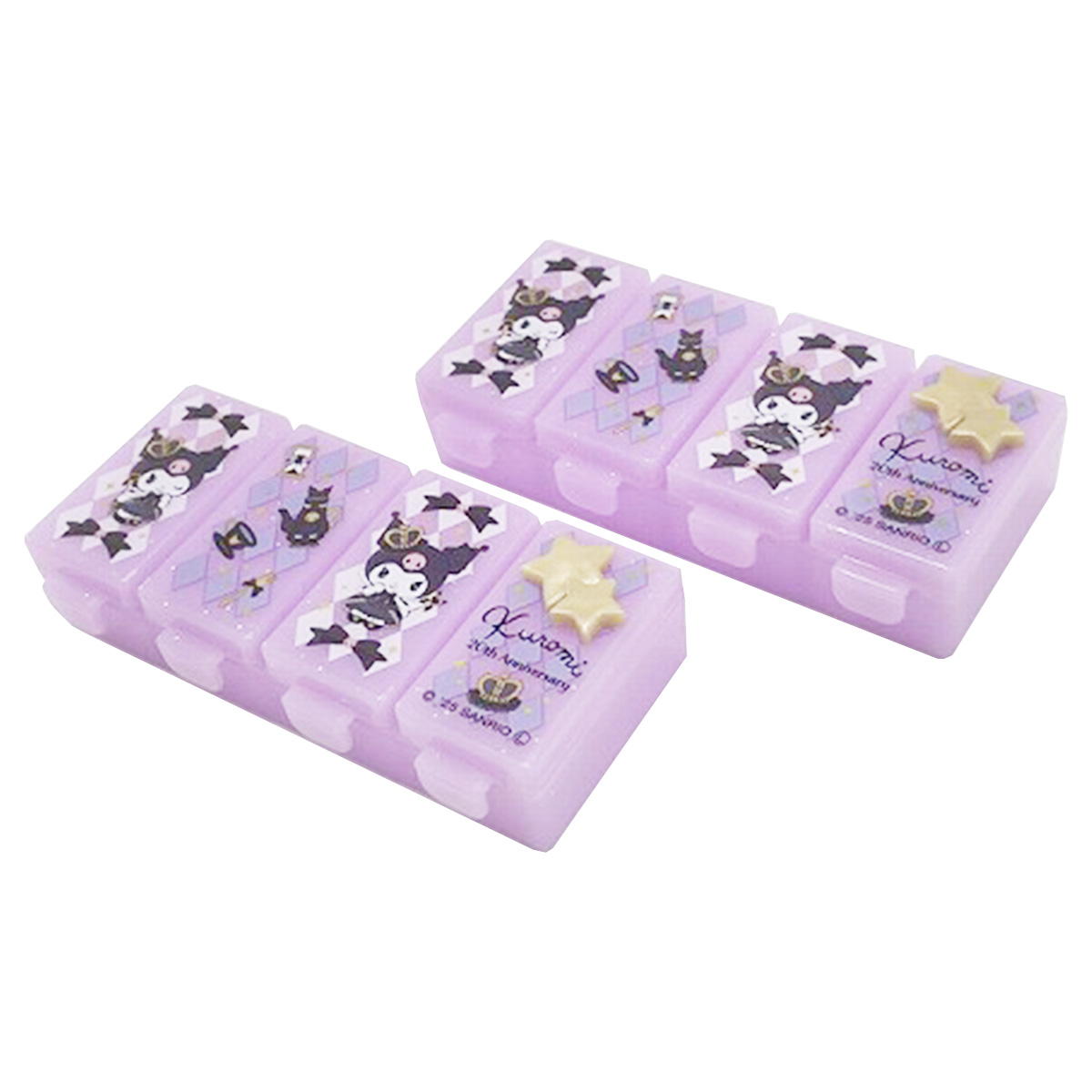 sanrio コスメケース小分けタイプ2Pクロミ20周年 360692