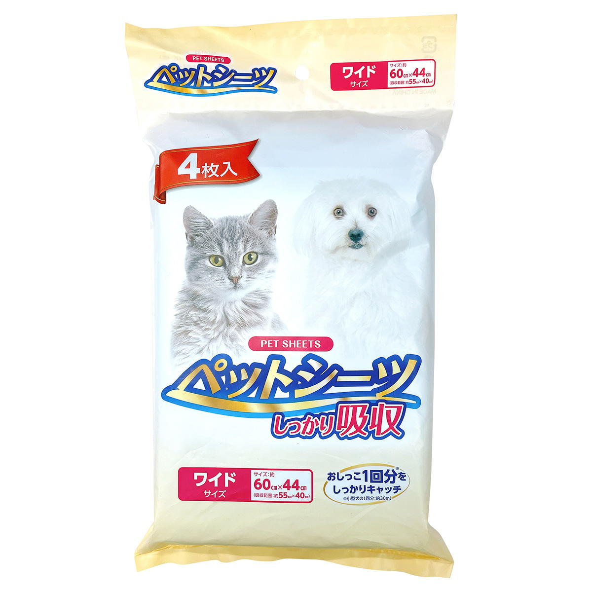 ペットシーツワイドサイズ 4枚入 360766