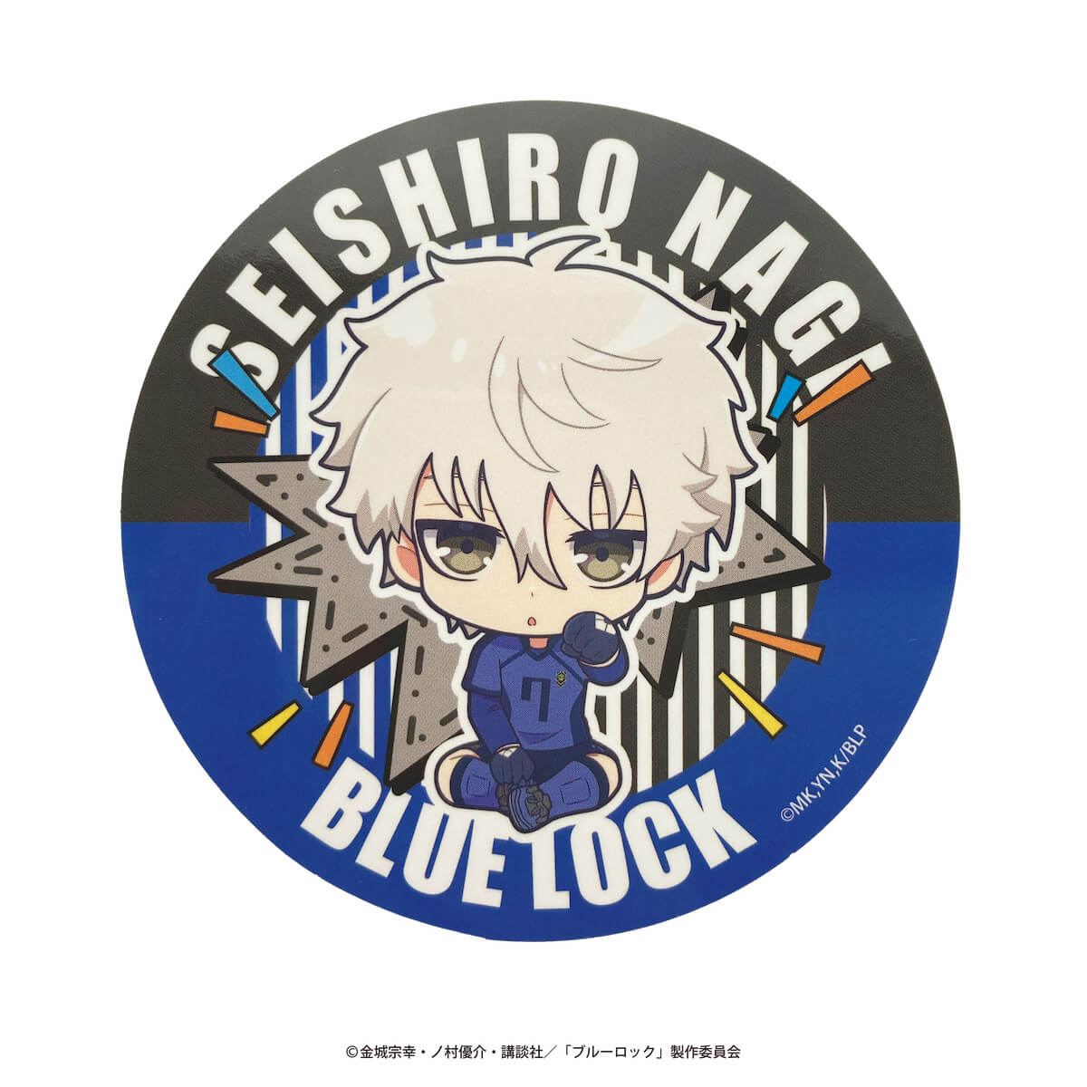 ブルーロック ちあふれ ビッグステッカー 361649