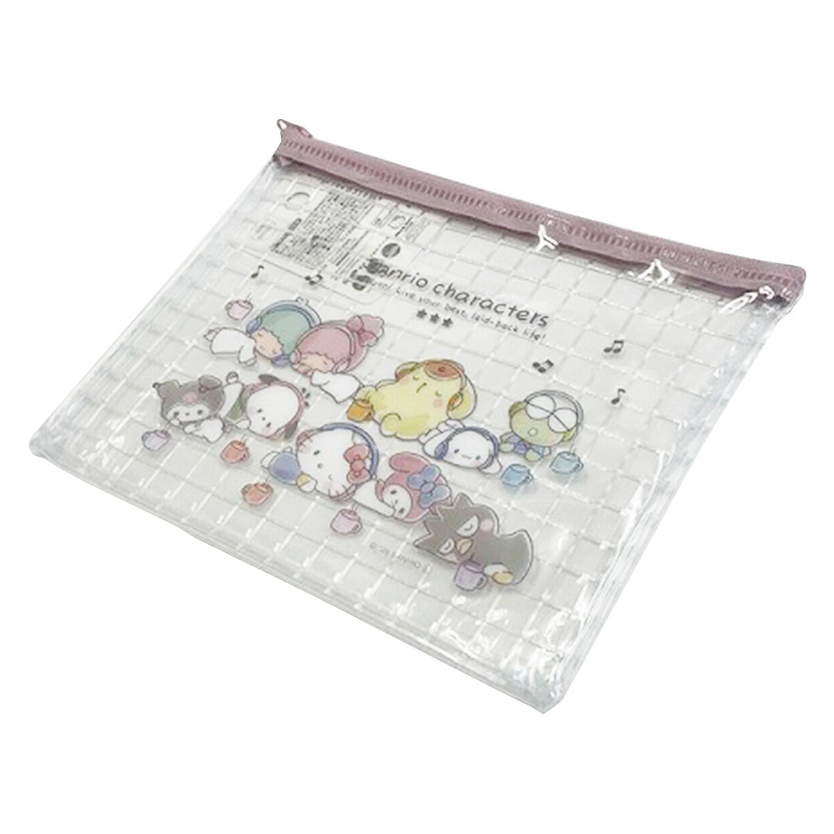 sanrio サンリオ PVCメッシュケースB6 チラックス 361672