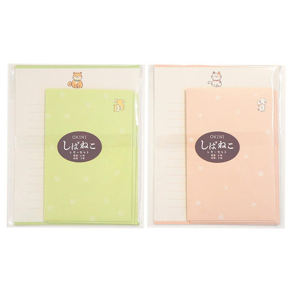 レターセット 3セット しばねこ 2AST 361748
