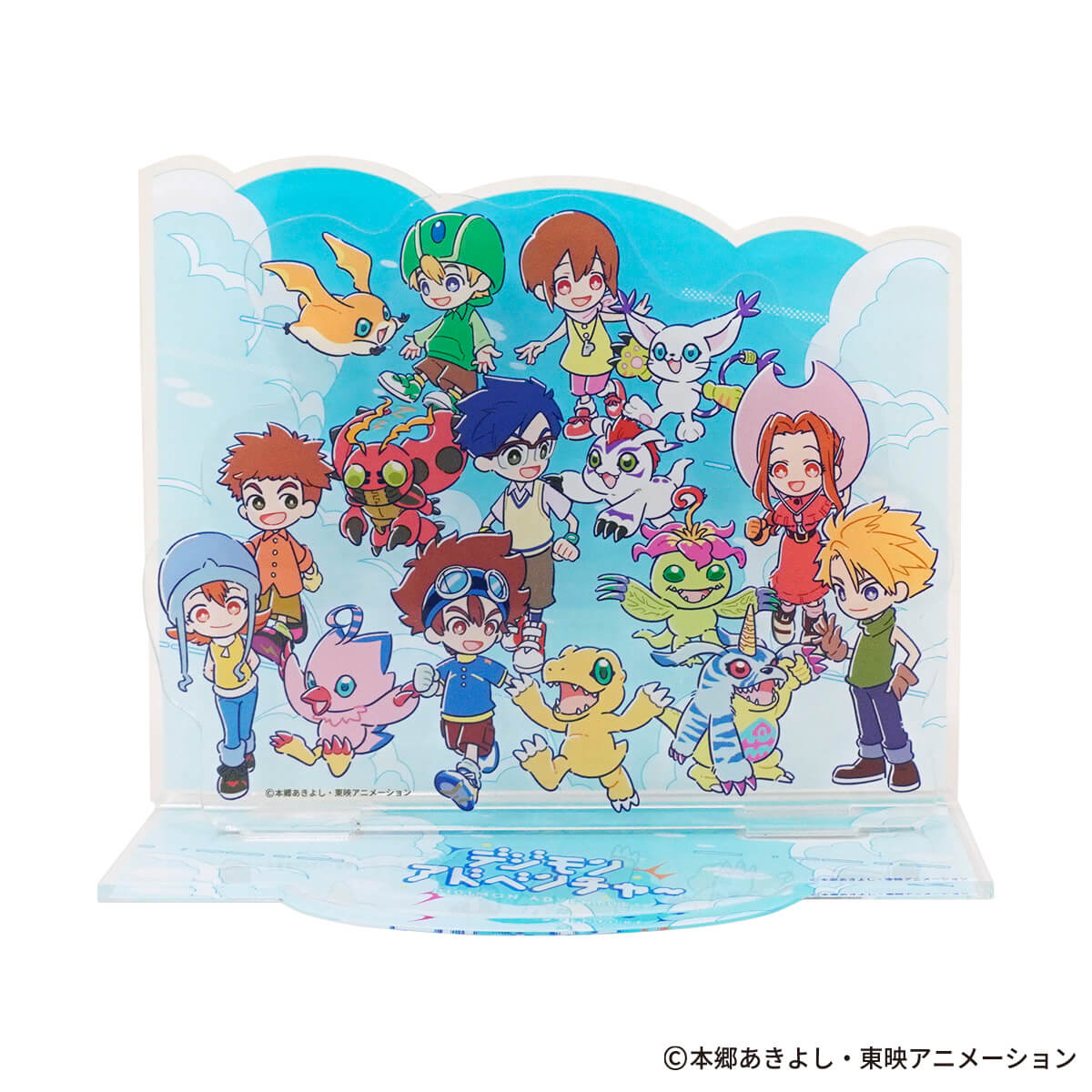 デジモンアドベンチャー アクリルスタンド ジオラマスタンド2点セット 在庫限り】デジモンアドベンチャー アクリルジオラマスタンド 362553