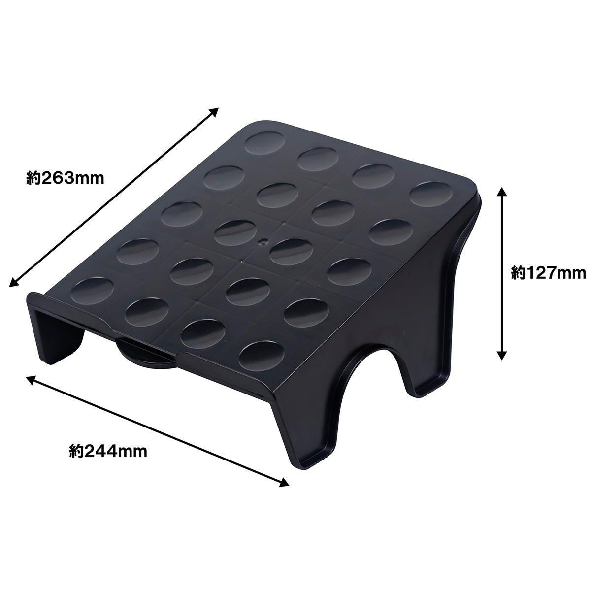 シューズラックダブル BK 362837