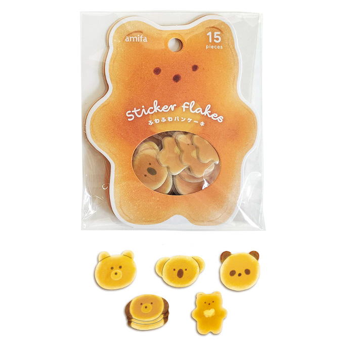 フレークシール 15P ふわふわスイーツ 363273