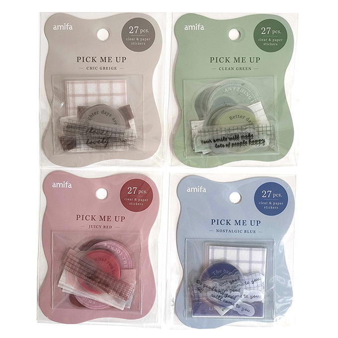 フレークシール 27P PICK ME UP 363277