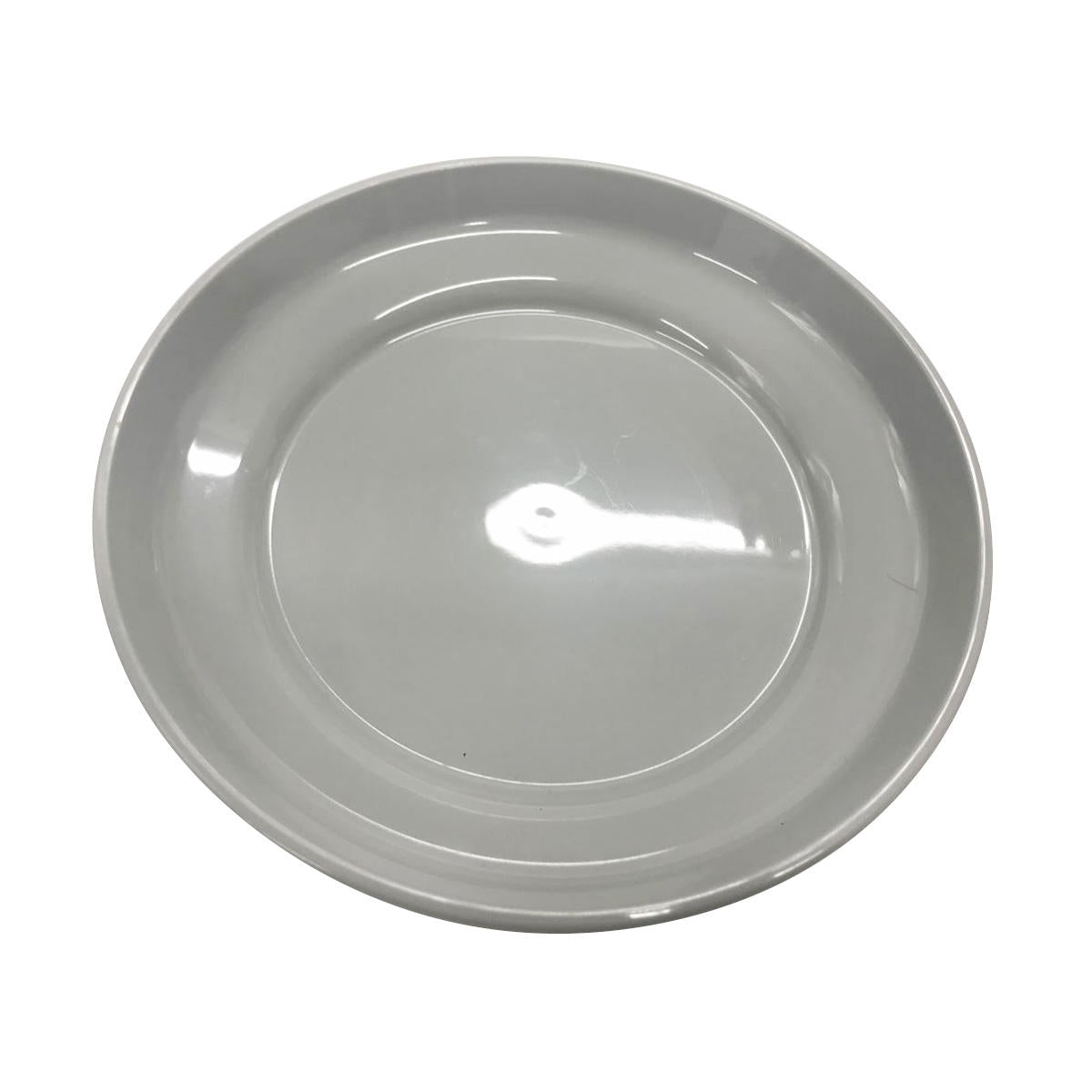 皿 プラスチックトレイ ニュアンスカラープラ皿 17cm グレー 363532