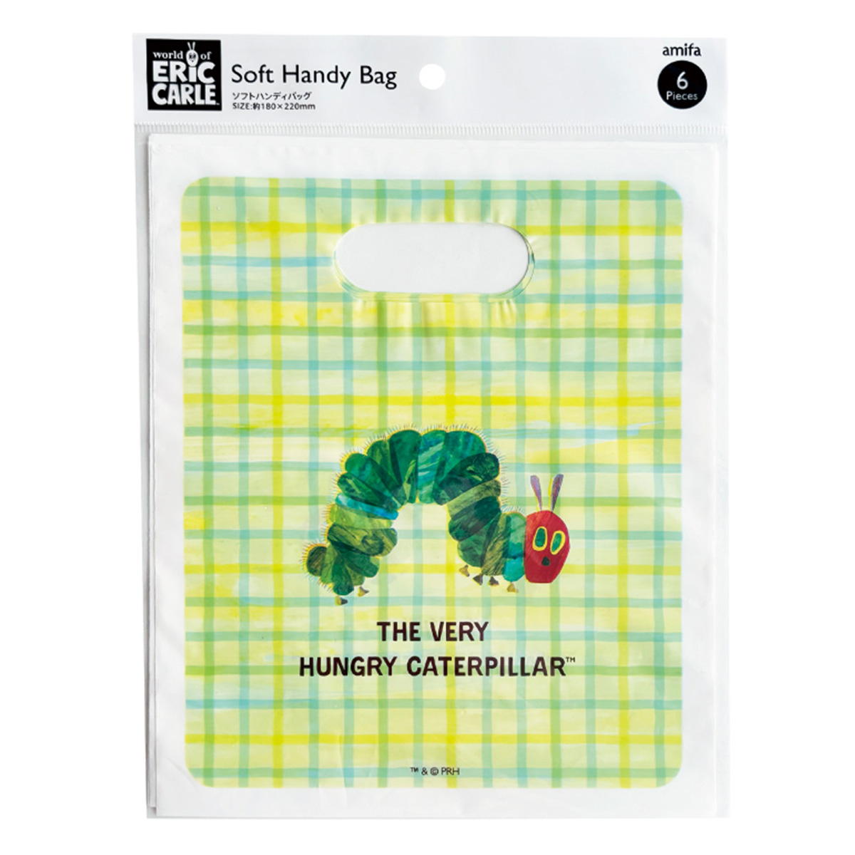 【在庫限り】ソフトハンディバッグ S 6P はらぺこあおむし2 365273