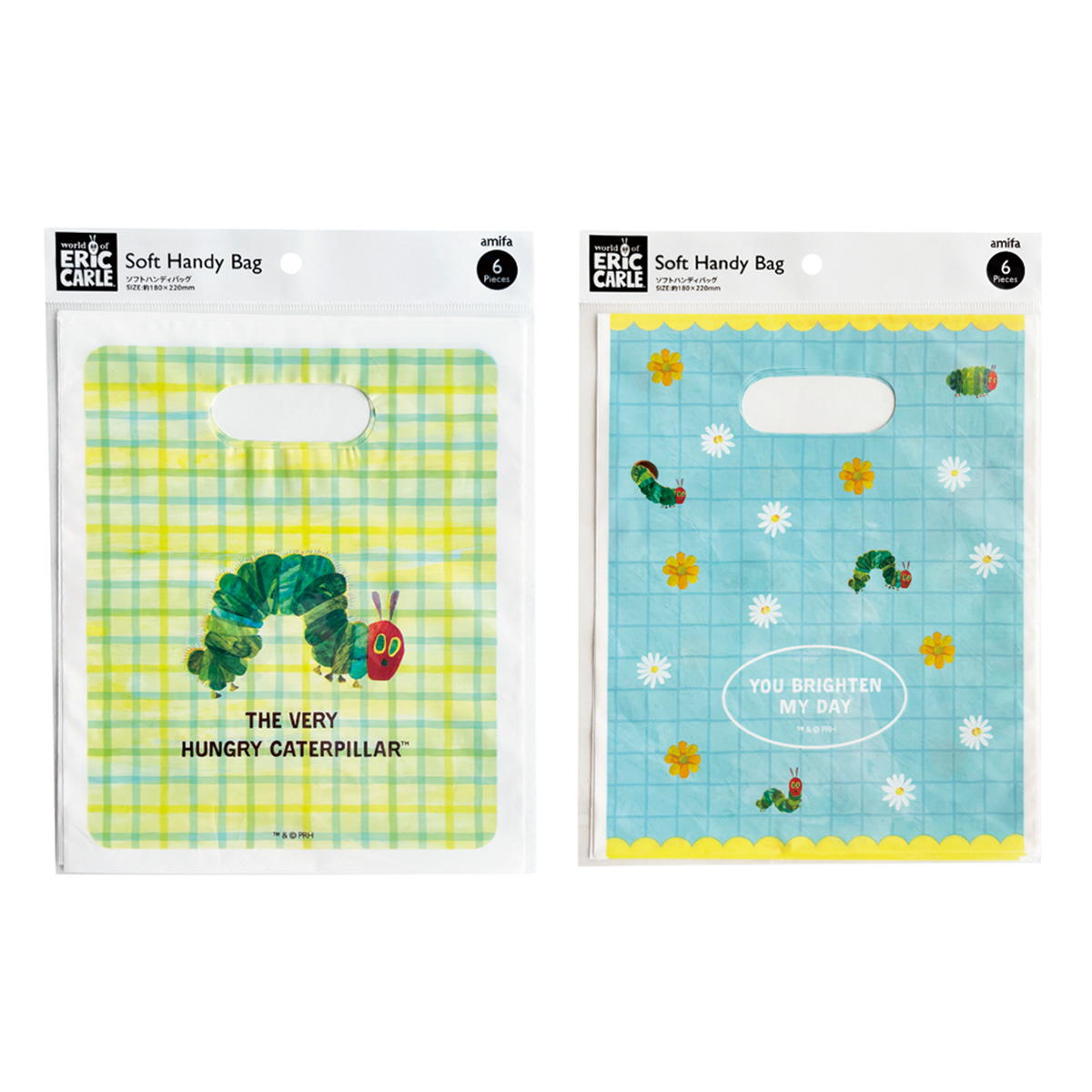 ソフトハンディバッグ S 6P はらぺこあおむし2 365273