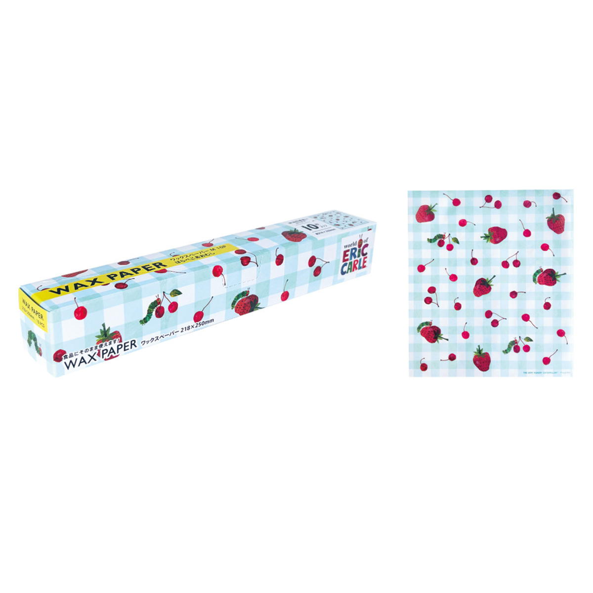 ワックスペーパー M 10P はらぺこあおむし2 365277