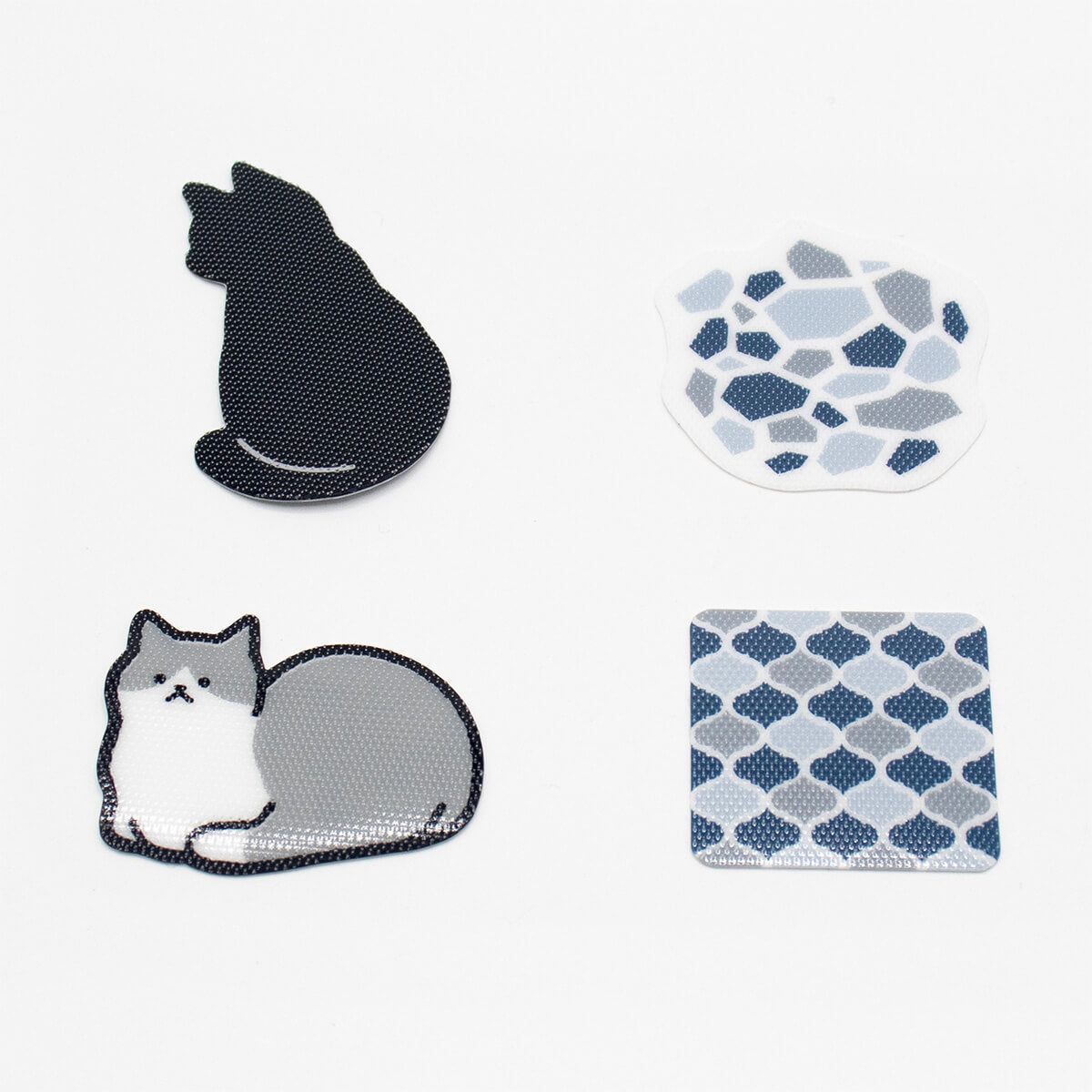 スポンジキャッチ2P ネコとタイル 366289