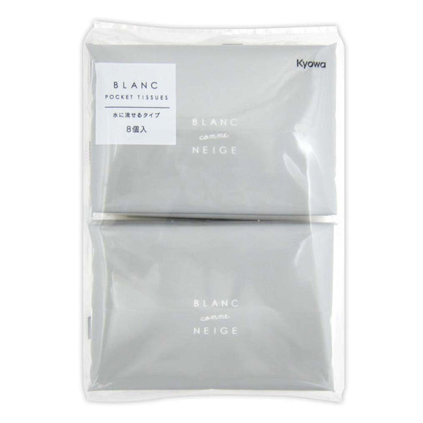 ポケットティッシュ ポケットティッシュ ブラン 8個入 366919