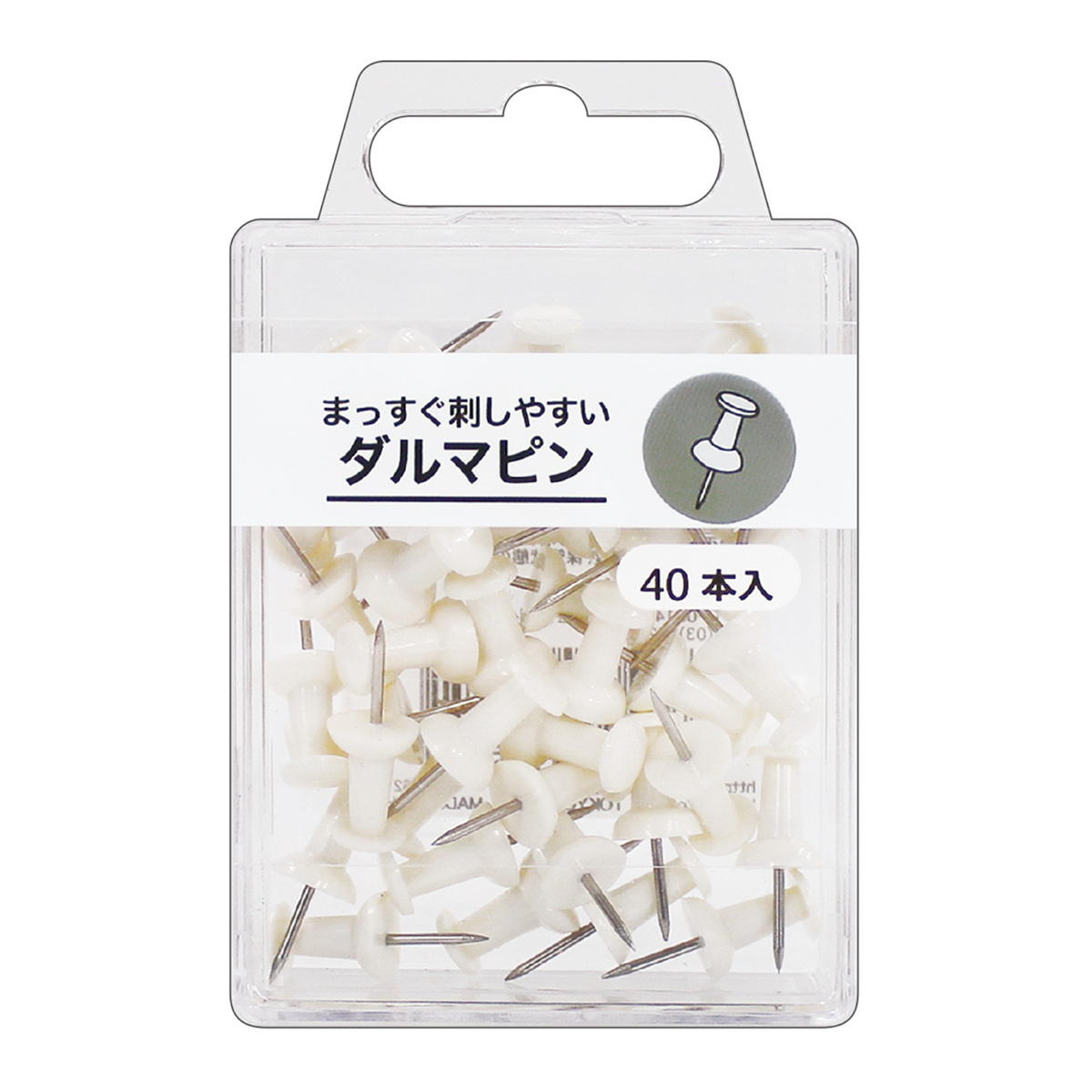 ダルマピン ホワイト 40本 367084