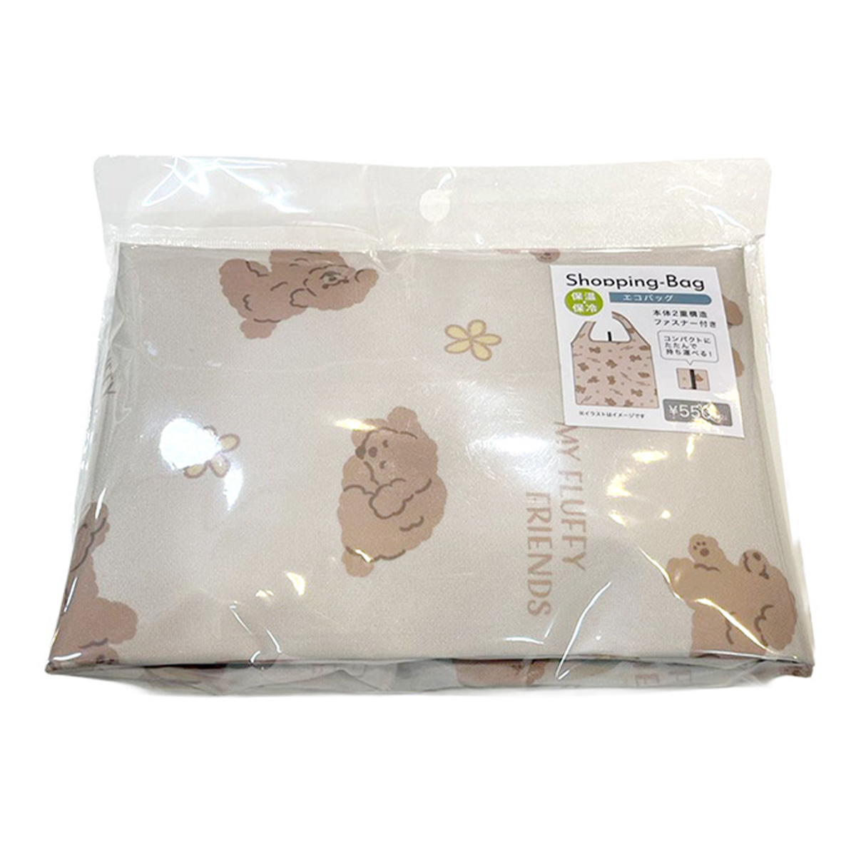 保冷エコバッグ トイプードルBE 368004