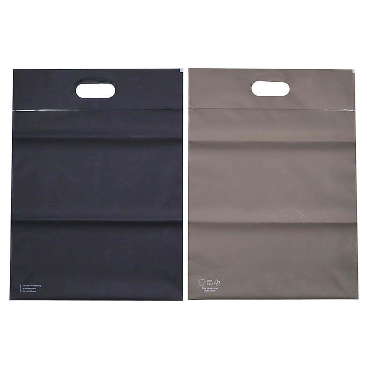【OUTLET】持ち手付きジップバッグ 2P トラベル 368719