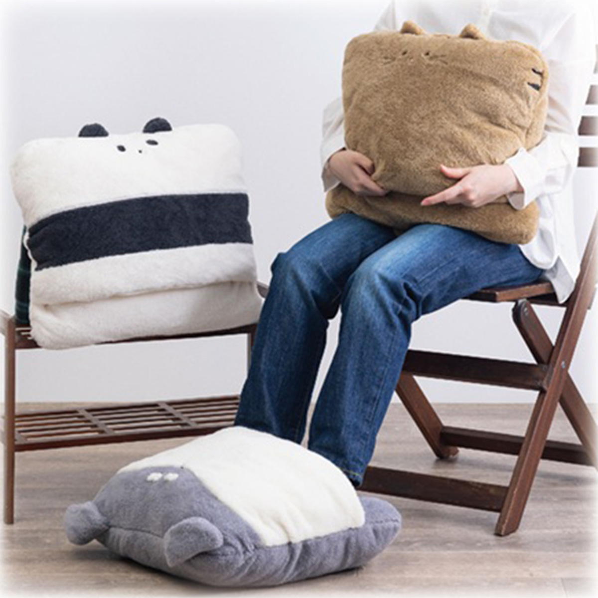 マルッコアニマル足入れクッション GAF6648(02) 368925