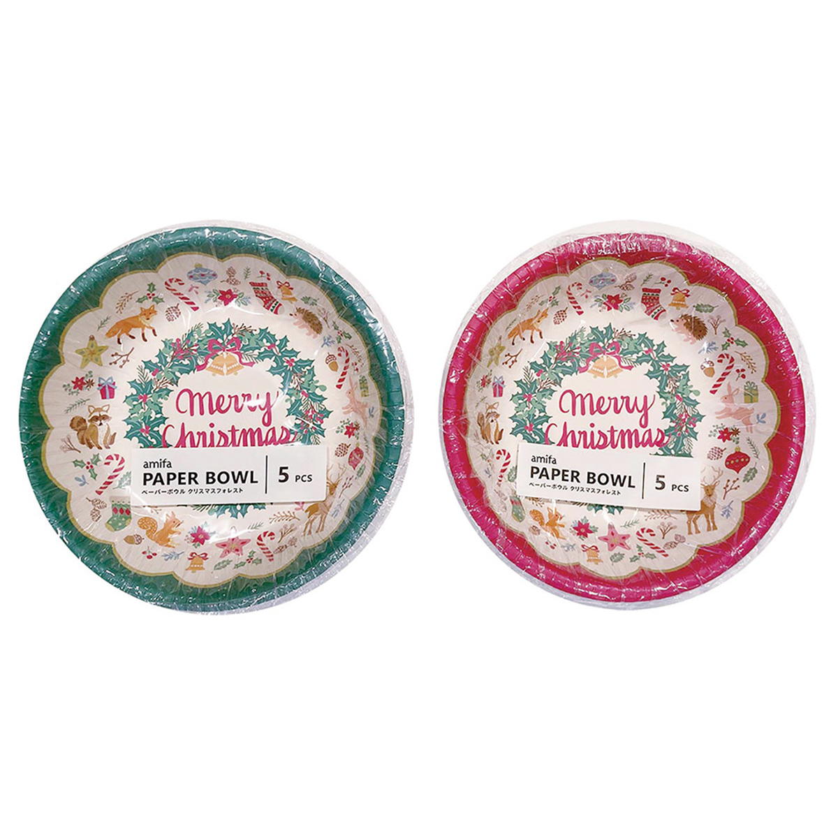 DIBBER（ディバーン）クリスマス皿 gingerbread-figural-wreath-