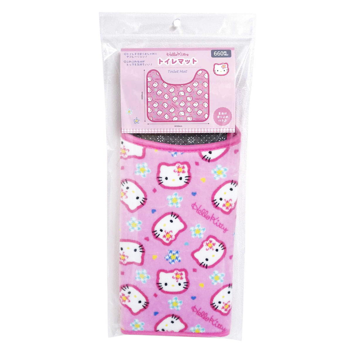 ハローキティ トイレマット 370048