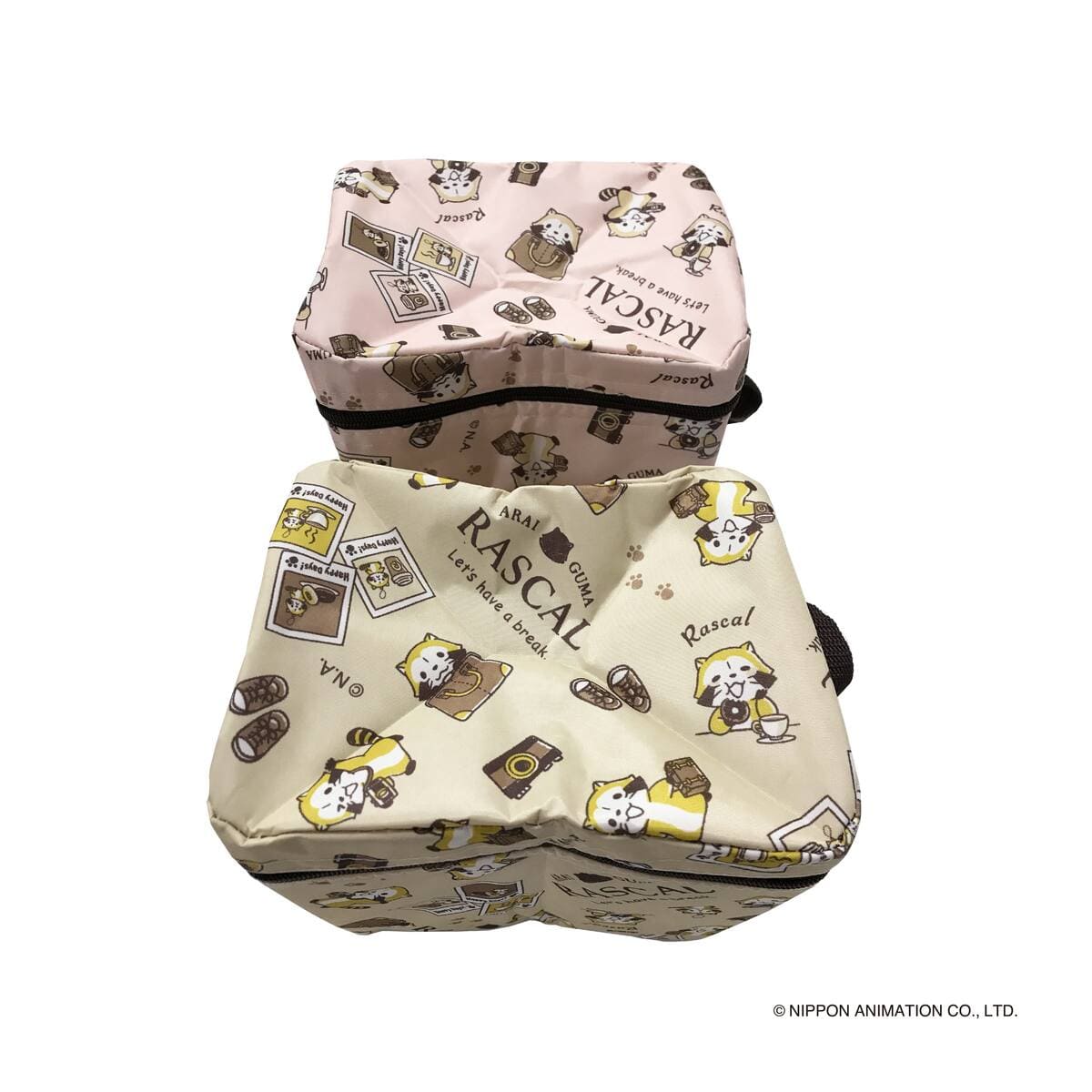 ラスカル ラスカル ( カフェ柄 ) アルミランチバッグ 500ml・6 本用 370228