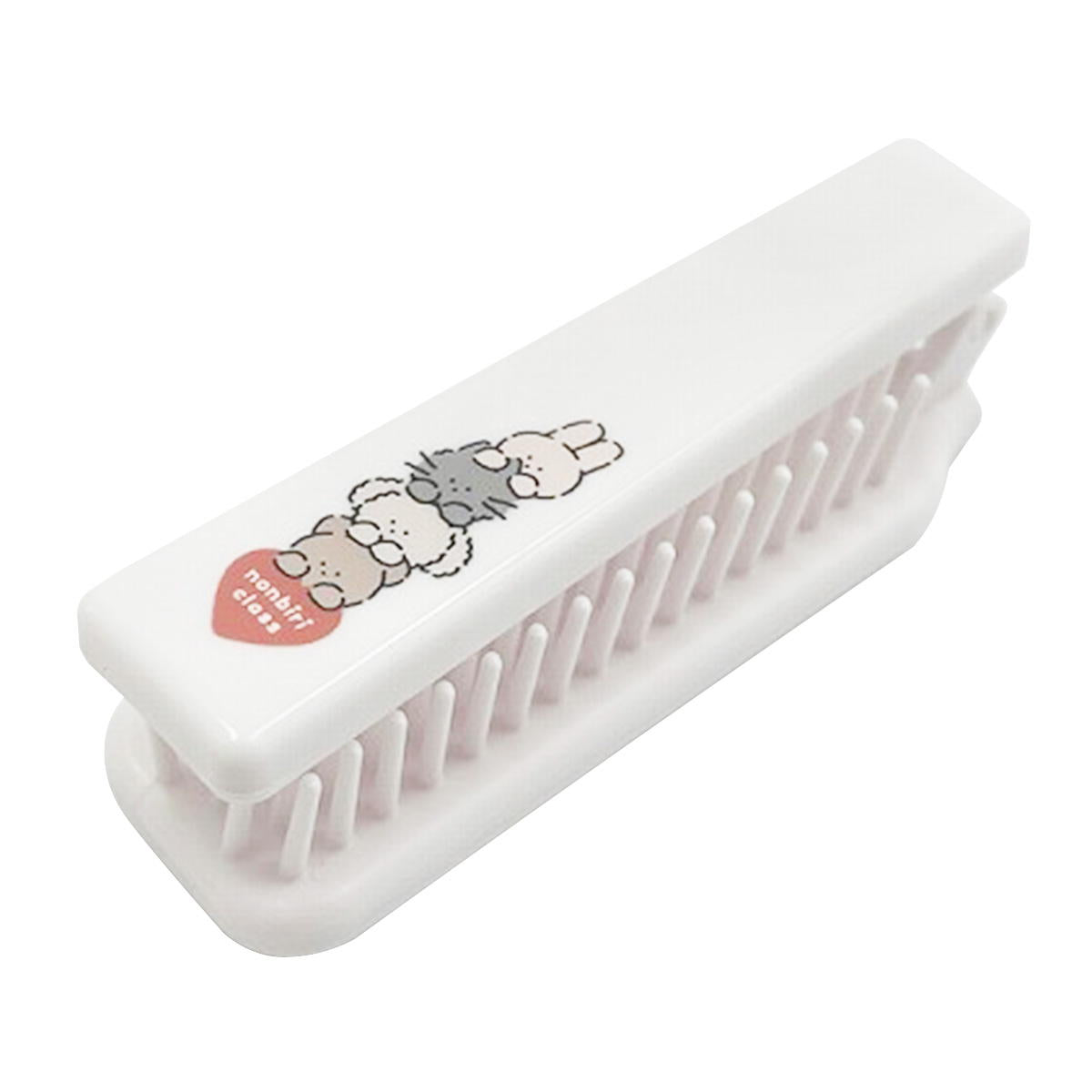 nonbiri class 折りたたみヘアブラシ 370355