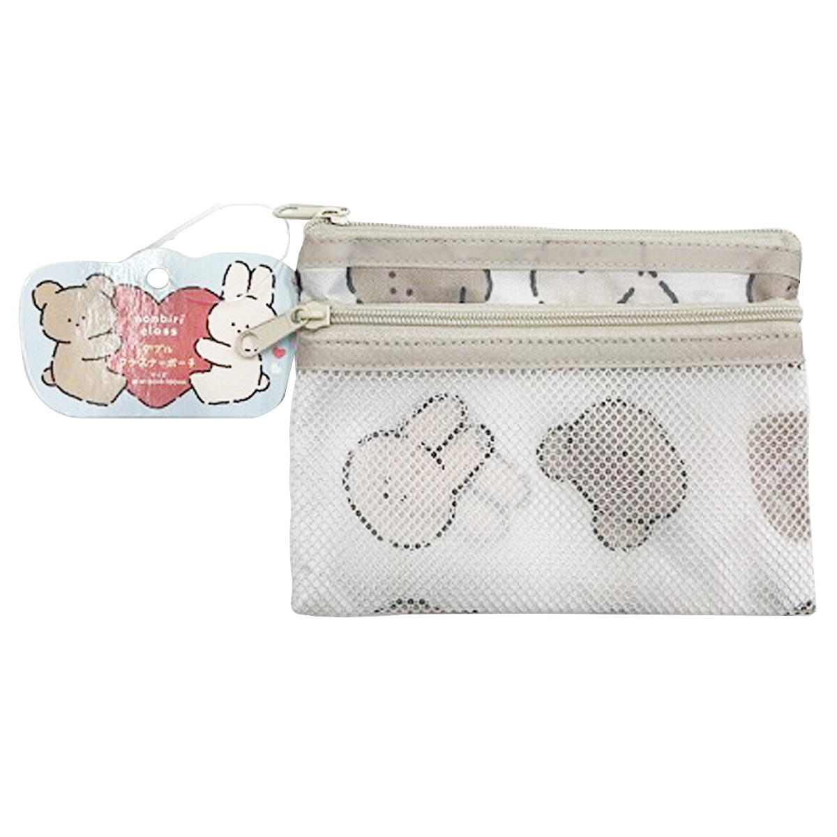 nonbiri class ダブルファスナーポーチ 370365