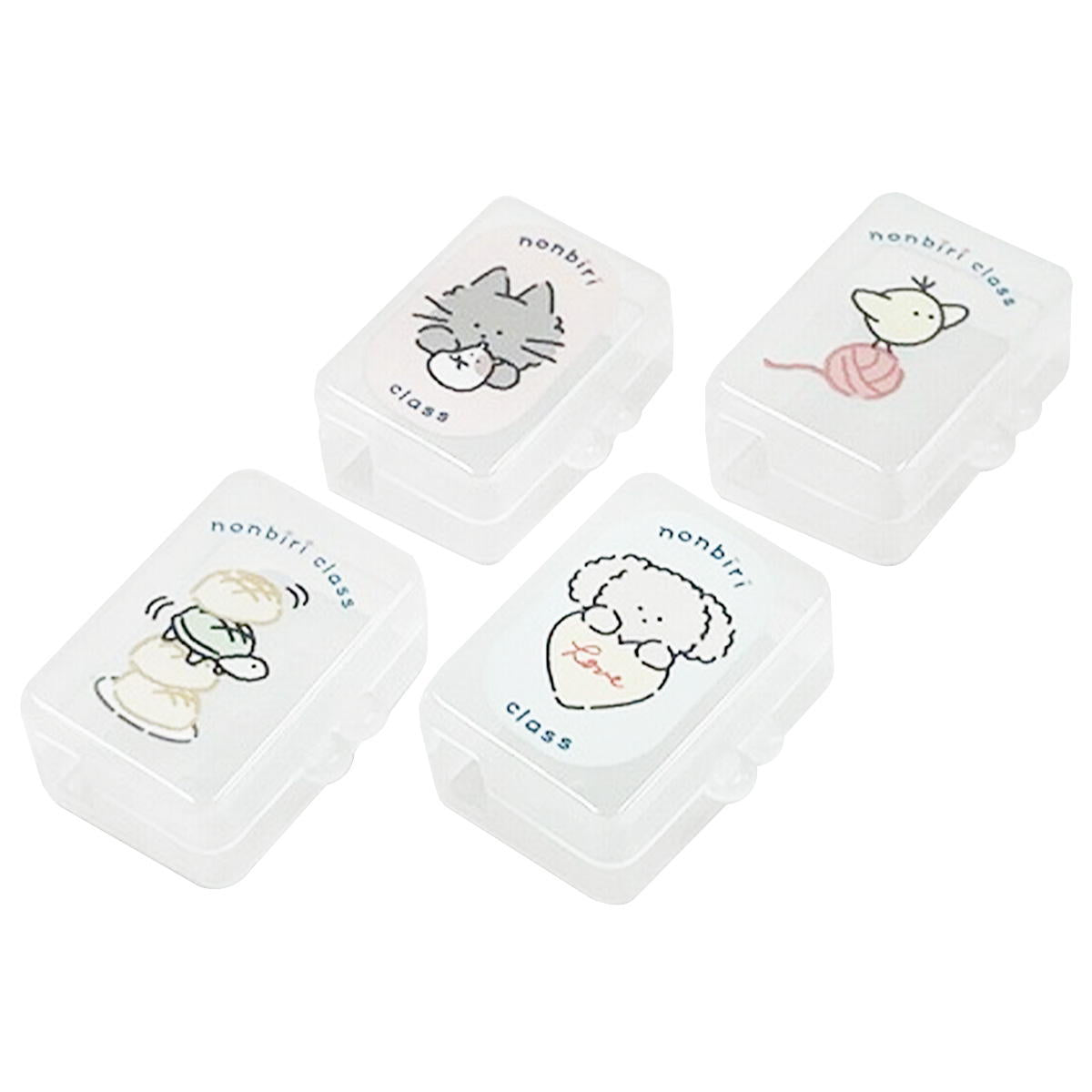 nonbiri class 歯ブラシキャップ 4個入 370367