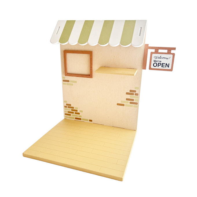 ミニチュア ベース お店屋さん 370386
