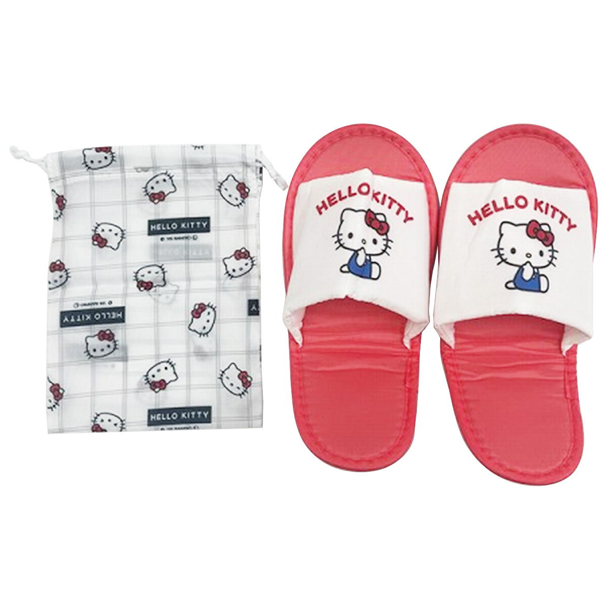 sanrio 携帯用スリッパ キティ スタンダード 370541