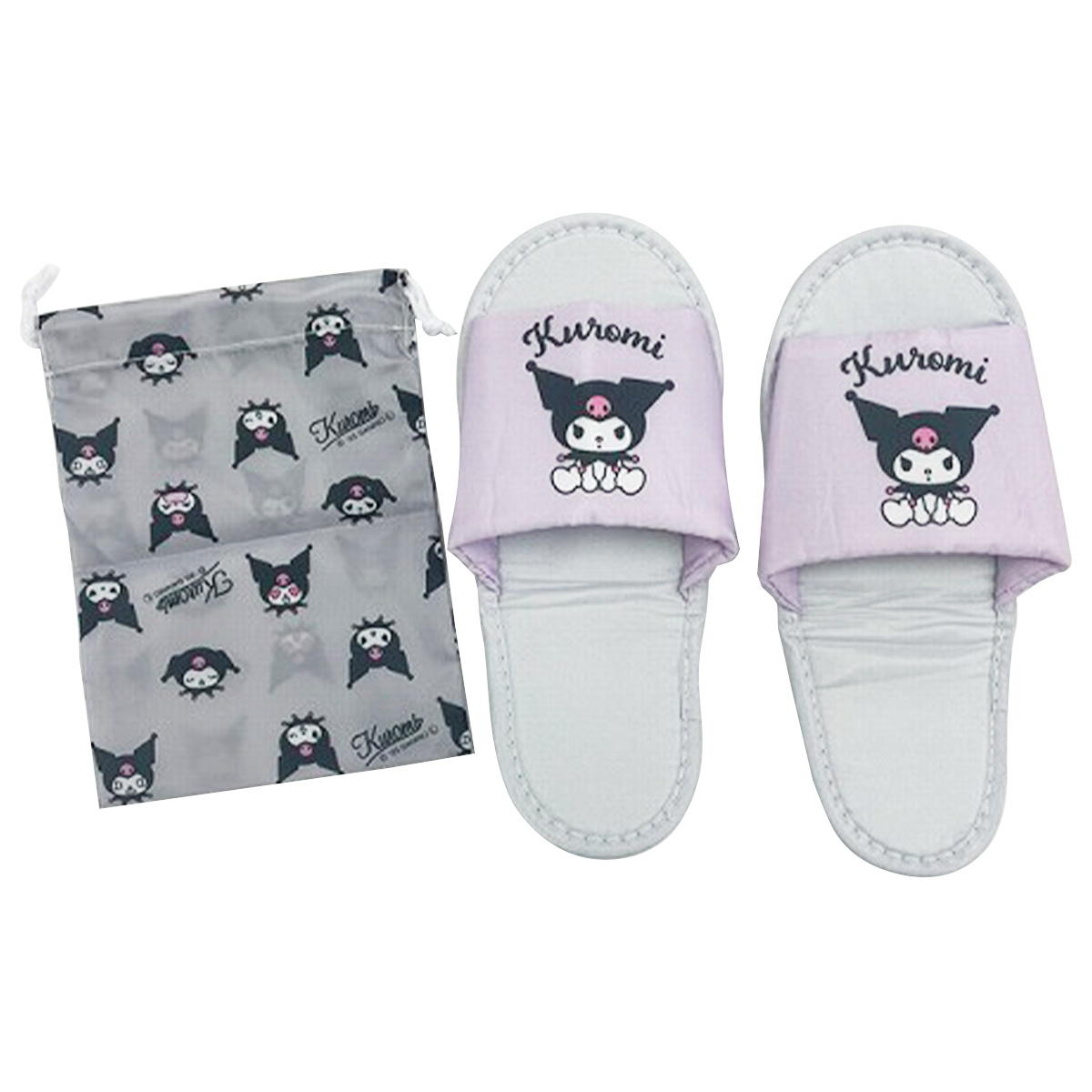 クロミッチ ×4 sanrio 携帯用スリッパ クロミ スタンダード 370542