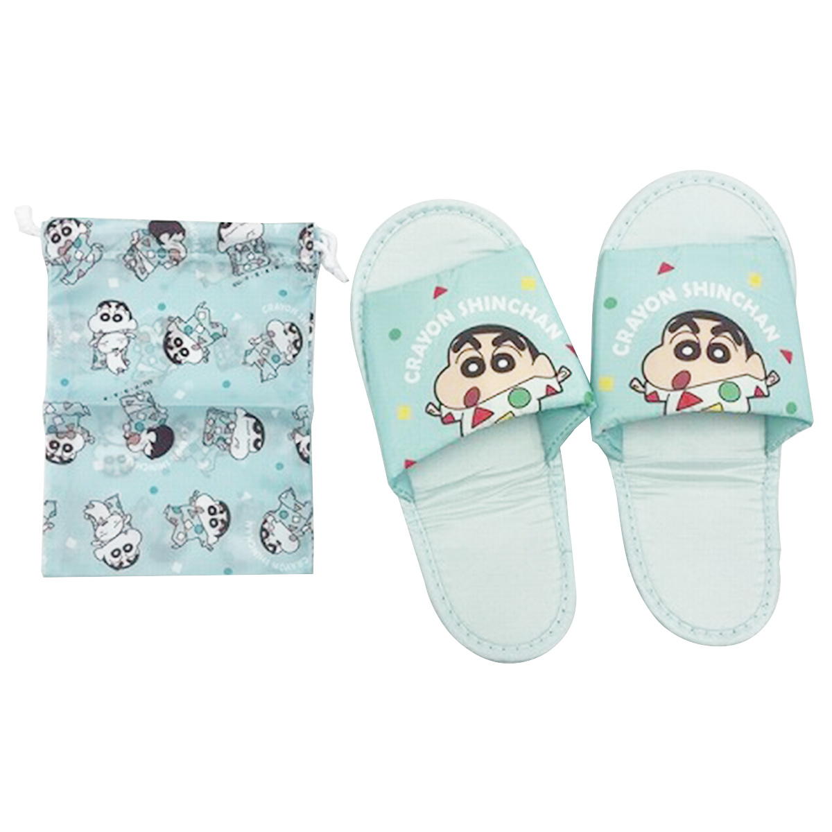 在庫限り】携帯用スリッパ クレヨンしんちゃん 370544