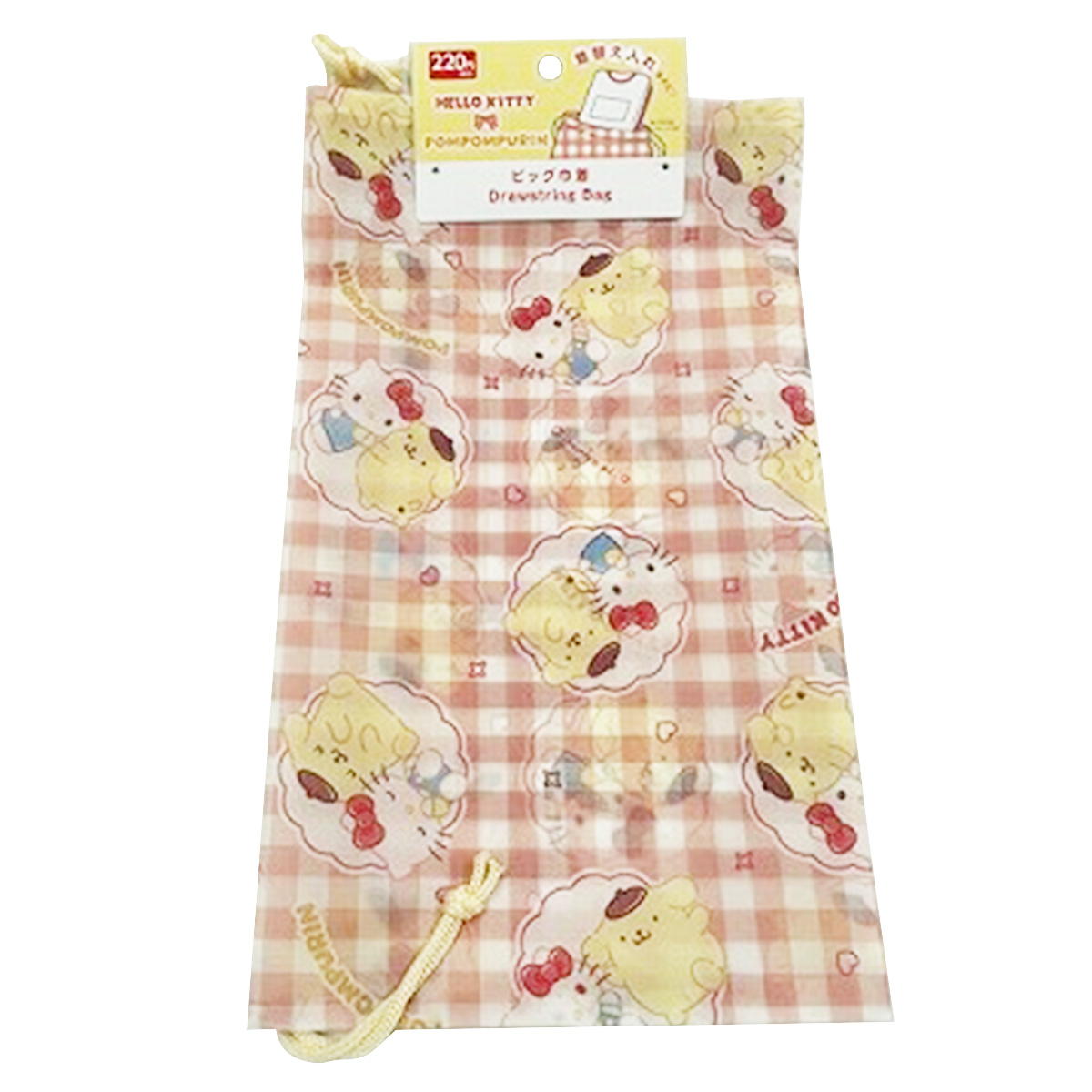 【在庫限り】キティプリン ビッグ巾着 370645