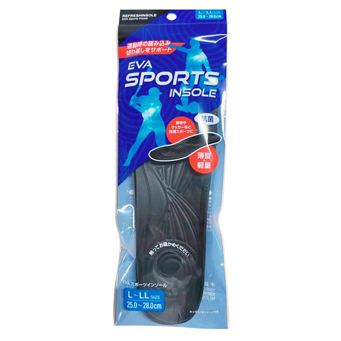 EVAスポーツインソールL~LL 25~28cm 370747