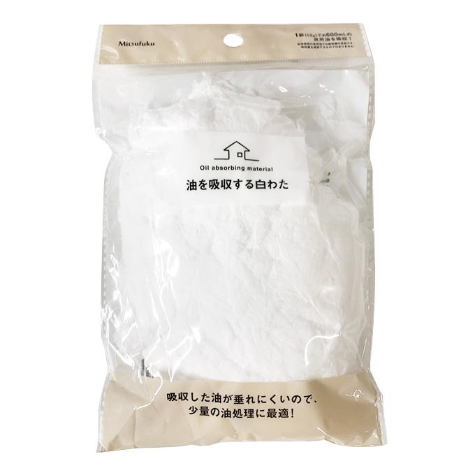 油を吸収する白わた12g 370837