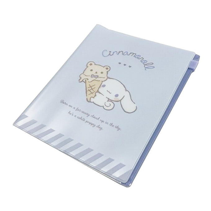 sanrio シナモンおくすり手帳カバーのんびりナチュラル 370855