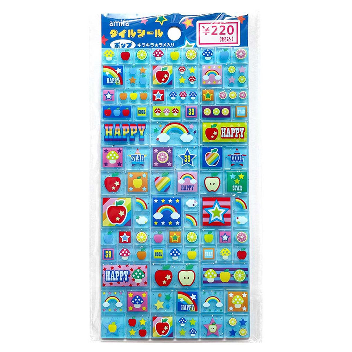 タイルシール あ13種類 まとめ売り♡ タイルシール 84片 ポップ 370991