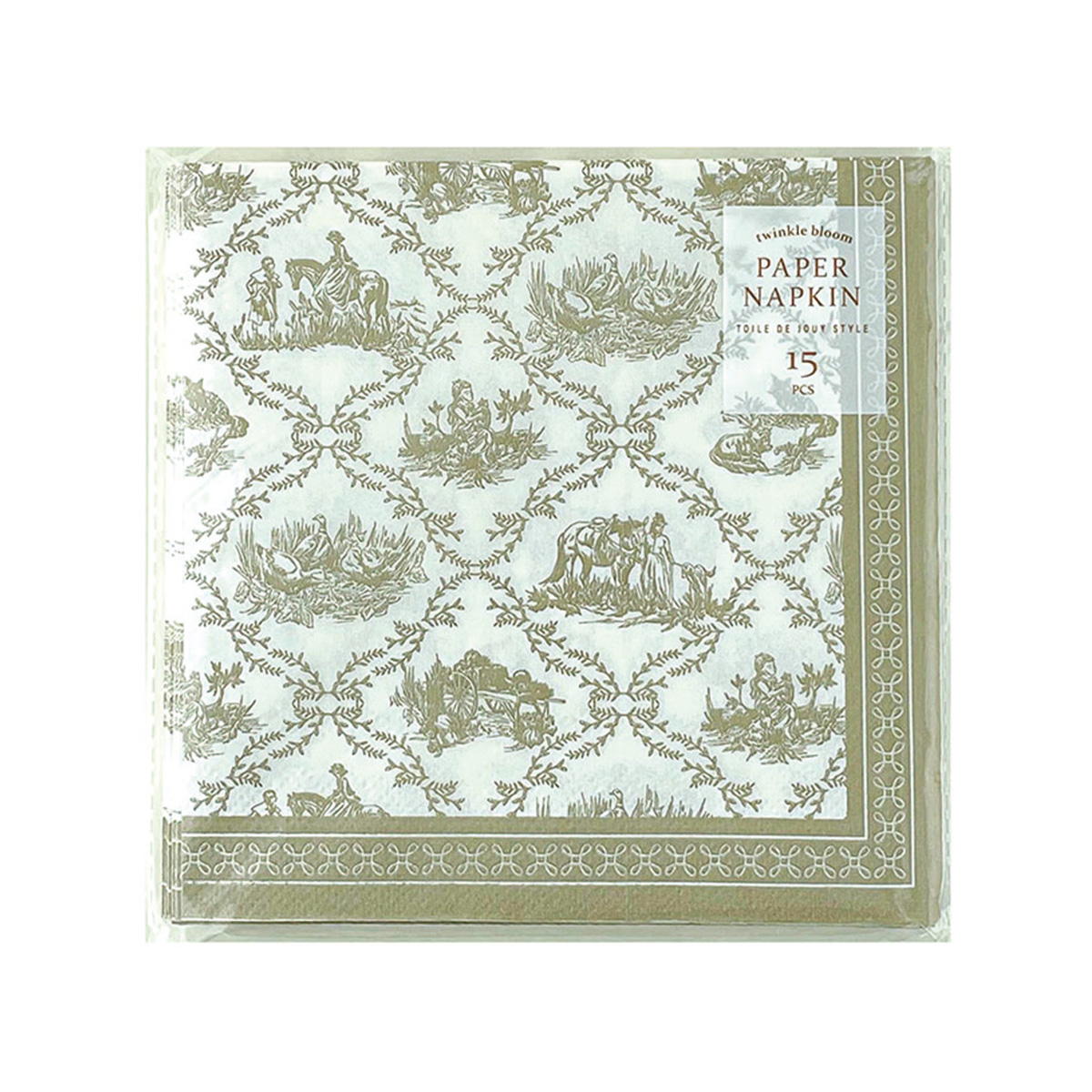 ペーパーナプキン 15P トワルドジュイスタイル 370996