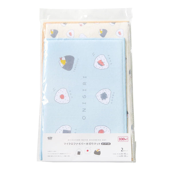 BABY A/P KERA切り抜き マイクロファイバー水切りマット おにぎり柄 371123