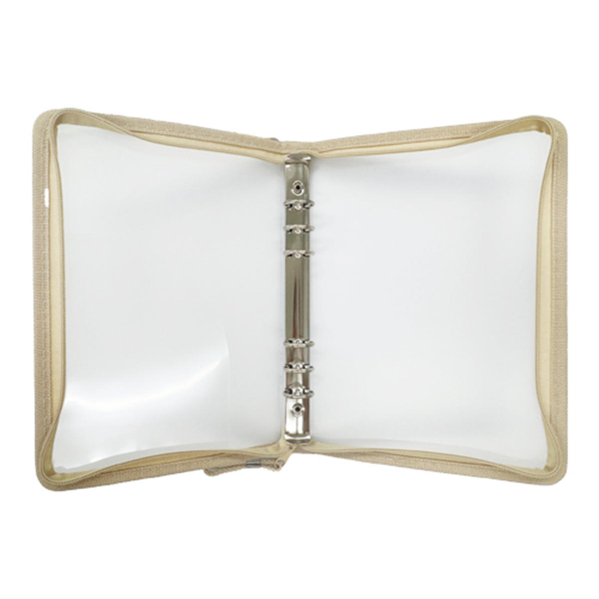 A5ジッパー式6リングファイルBE 371442