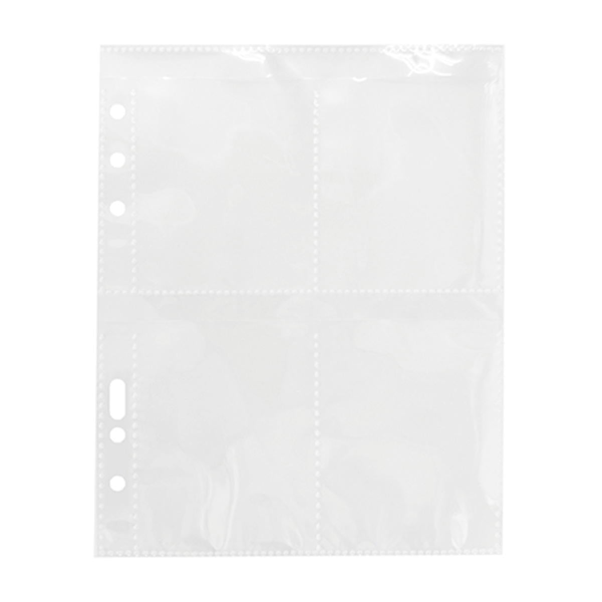 A5クリアポケット トレーディングカード用 高透明 8枚 371444